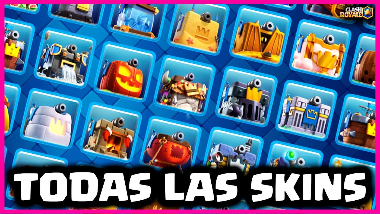 TODAS las SKINS de TORRE All Tower Skins In Clash