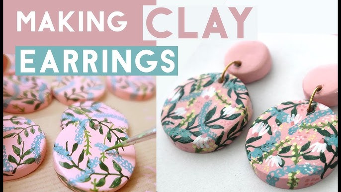 How To Make Clay Earrings Glossy - Raising Nobles