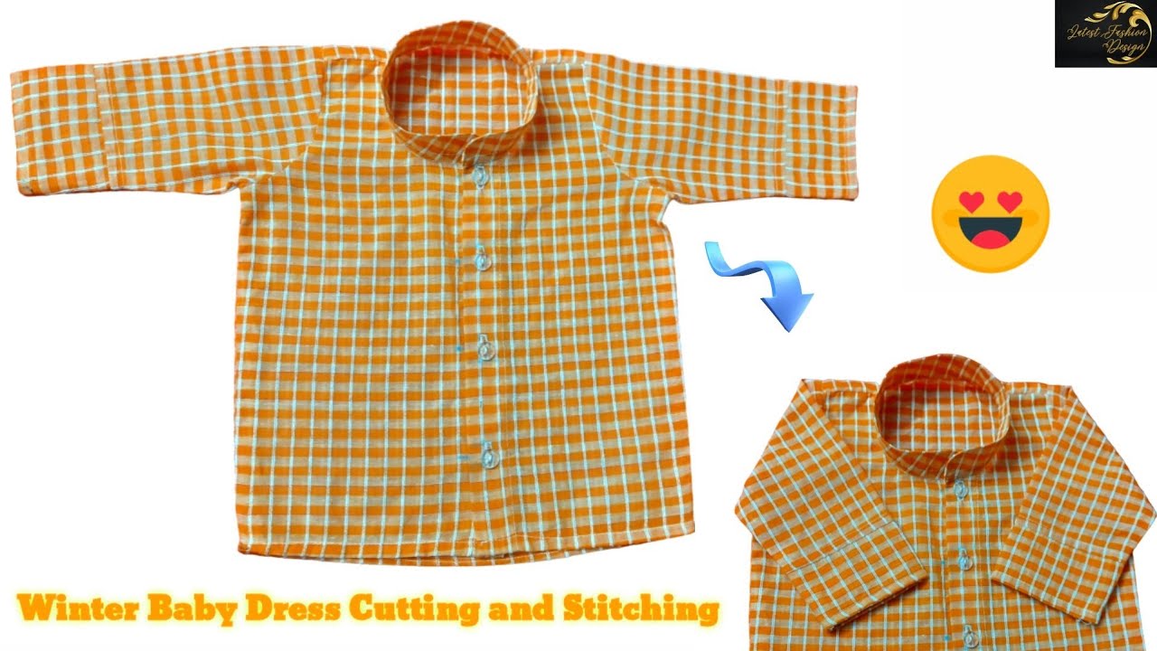 🎉 New Year 🎊 Special Baby Boy🥼 Shirt Cutting and Stitching 😍 Winter