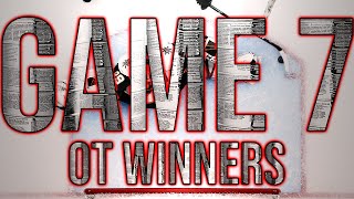 NHL - Game 7 OT winners (2011-2020)