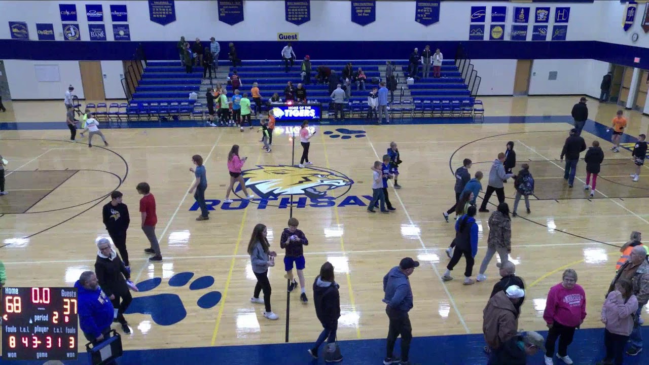 Rothsay High School vs BL Girls' Varsity Basketball YouTube