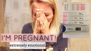 PREGNANT AFTER MISCARRIAGE | Emotional Live Pregnancy Test @ 9 DPO | Lauren Self