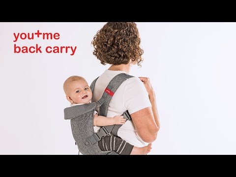 You+Me Baby Carrier Back Carry Position