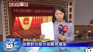20170305中天新聞　李克強：為台青年學習就業提供便利