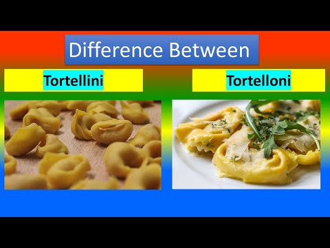 Видео: В чем разница между каппеллетти и тортеллини?