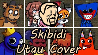 Skibidi but Every Turn a Different Character Sings (FNF Skibidi but Everyone sings) - [UTAU Cover] Resimi