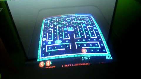 1981 - Lady Bug Cocktail Table - Universal Arcade Gameplay