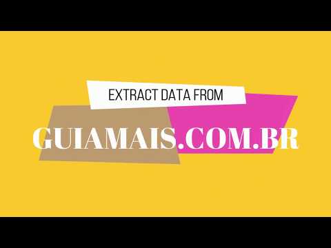 GuiaMais.com.br Scraper - Extract Phones & Email