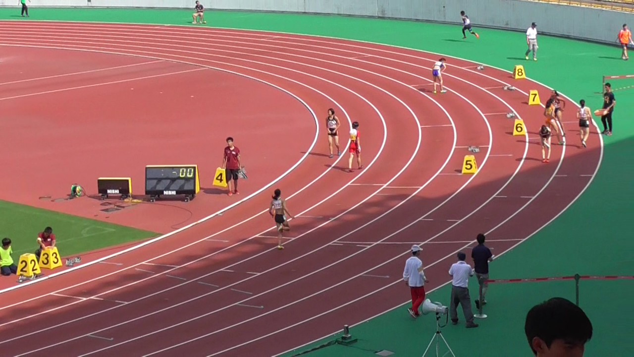 第77回愛知陸上競技選手権大会リレー競技 女子4 100mr 準決勝第3組 17 7 1 Youtube