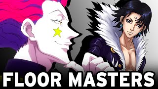 All Known Floor Masters And Battle Olympia Explained Hunter X Hunter New World Review