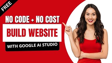 BUILD a Website With Google AI Studio (FREE Hosting & Domain) | Netlify Step-by-Step Tutorial
