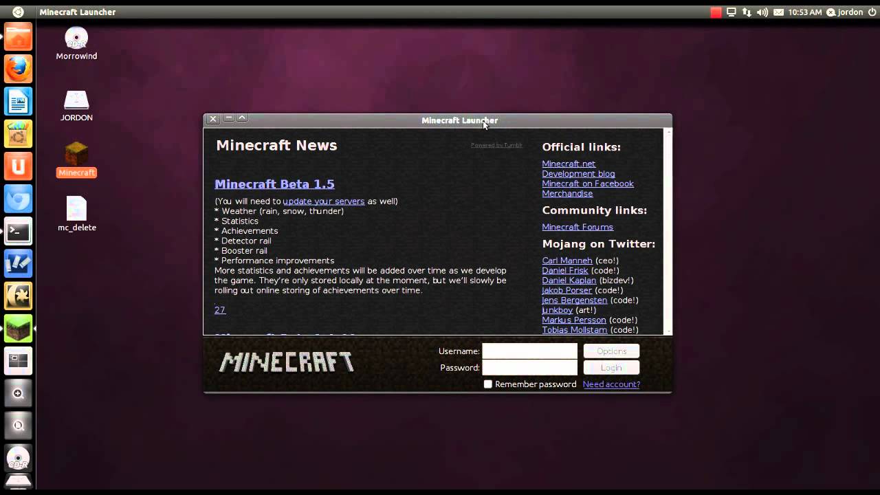 Minecraft Installer 2.0 - Ubuntu/Gnome - Tutorial - YouTube