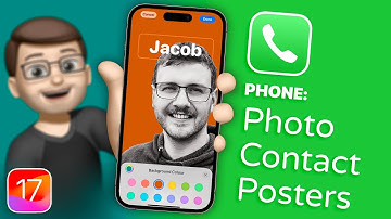 How to Create Personalised Photo Contact Posters on iOS 17