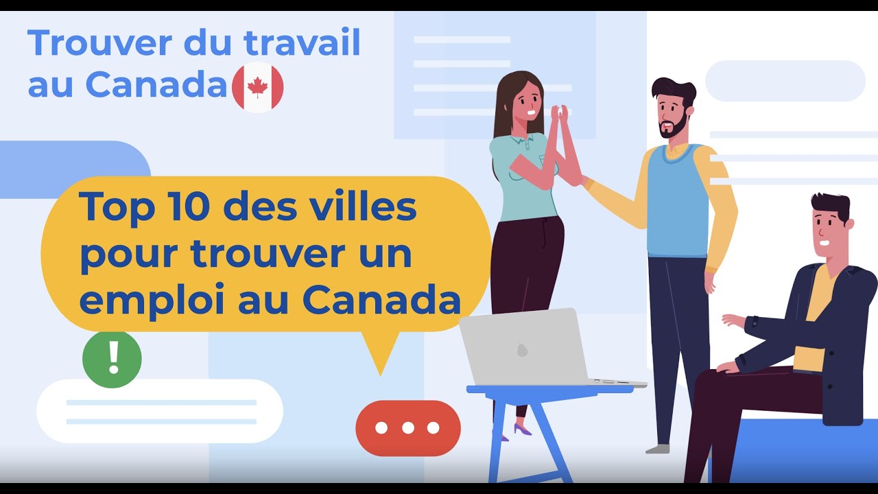 Top 10 des villes pour trouver un emploi au Canada - Immigration Canada ...