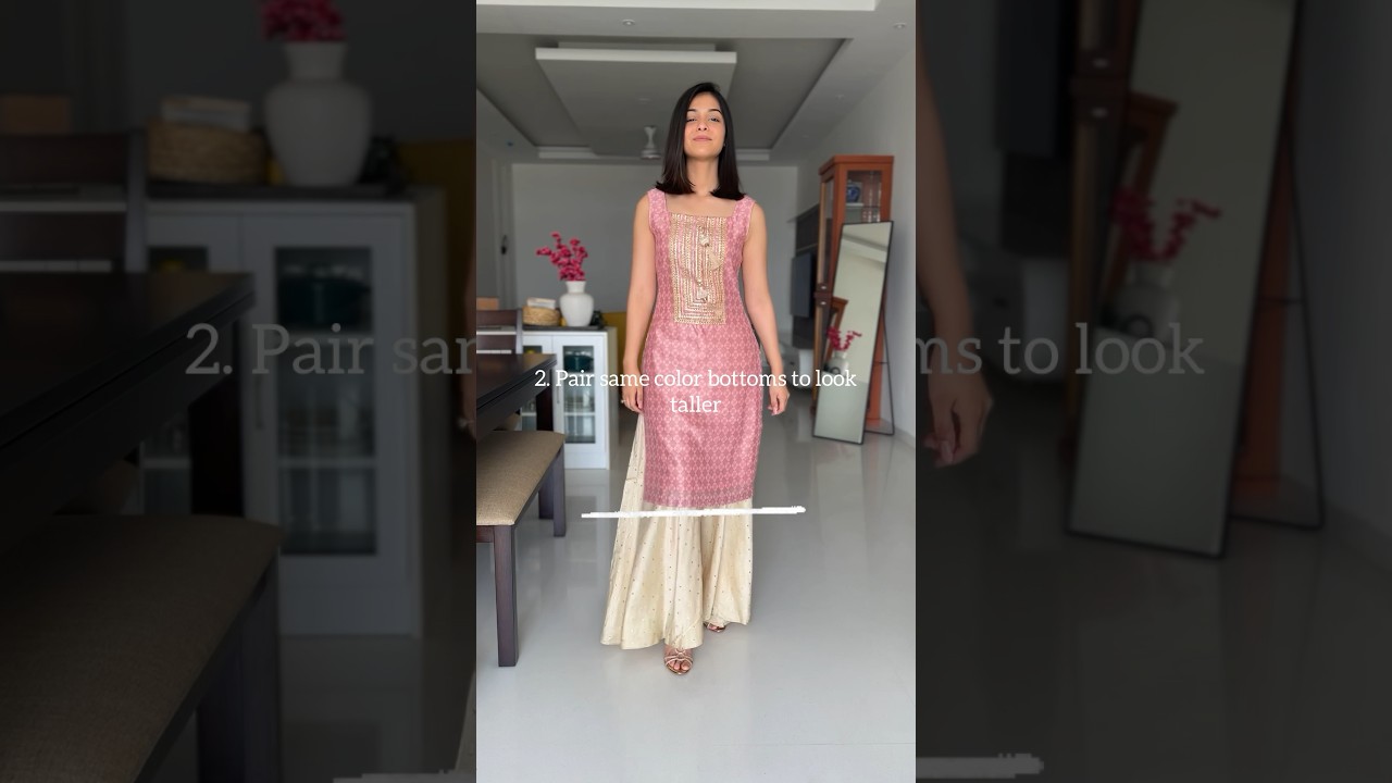 3 mistakes when styling kurtas  #shorts #kurti #stylingtips