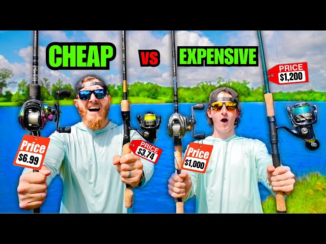 1v1 CHEAPEST vs MOST EXPENSIVE Fishing CHALLENGE (DISGUSTING