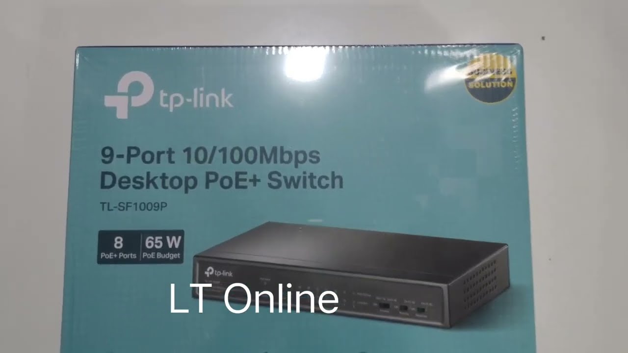 TP-Link TL-SF1009P - 9-Port 10/100Mbps Desktop Switch With 8-Port PoE - View #9