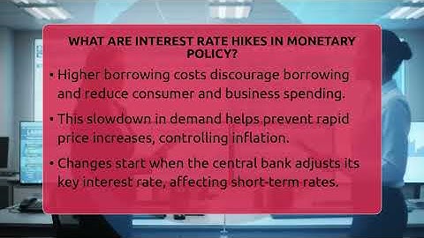 What Are Interest Rate Hikes In Monetary Policy? - Inflation Insight Channel