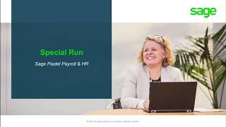 How to do a Special Run in Sage Pastel Payroll & HR.