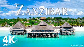 Zanzibar 4K - Amazing Beautiful Nature Scenery with Piano Relaxing Music - 4K Video Ultra HD
