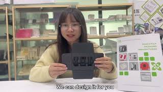 Lvxin Packaging for Electronics: molded pulp tray for radio