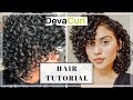 DevaCurl Routine! Styling Curly Hair! Step By Step! 3B Hair!