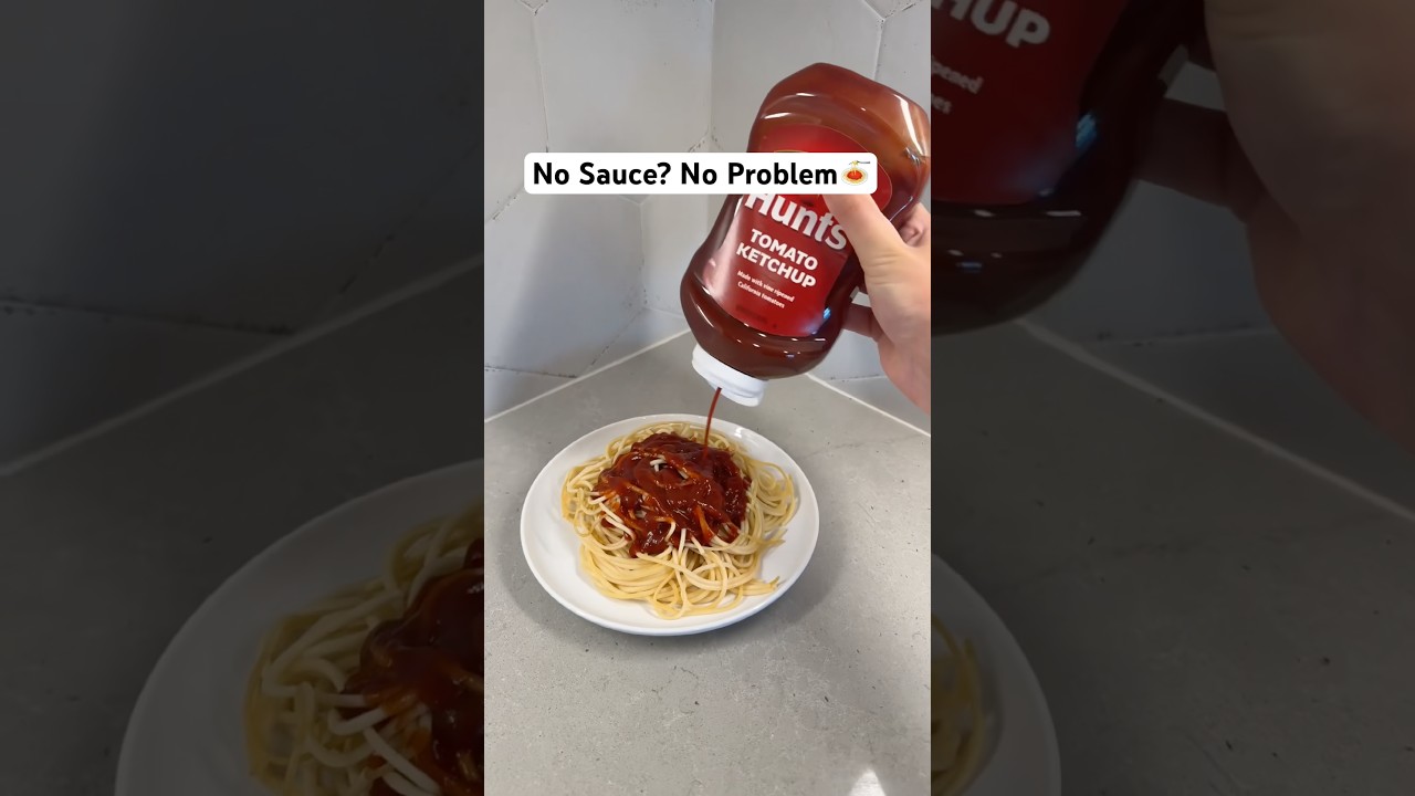 No Sauce? No Problem🍝