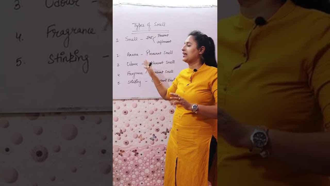 Learn the types of smell 
