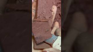 slate bar cleaning video  #asmr #satisfying #chalkasmr #shorts #crushing #clay #relax #international