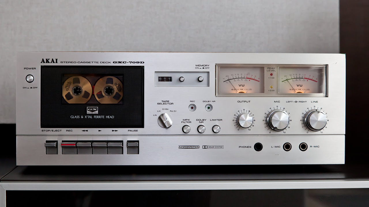 AKAI GXC 709D Demo - YouTube