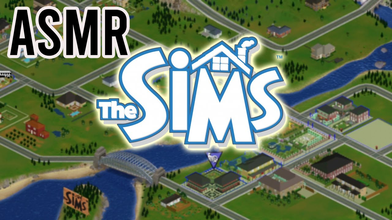 ASMR The Sims: Doing a Little Gardening in The Sims 1
