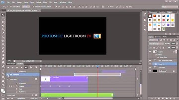 Animate Groups in Photoshop CS6