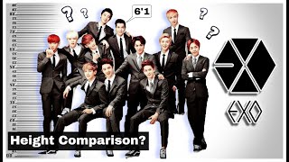 EXO Members Height Comparison [2021]