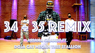 Ariana Grande - 34+35 Remix ft. Doja Cat, Megan Thee Stallion