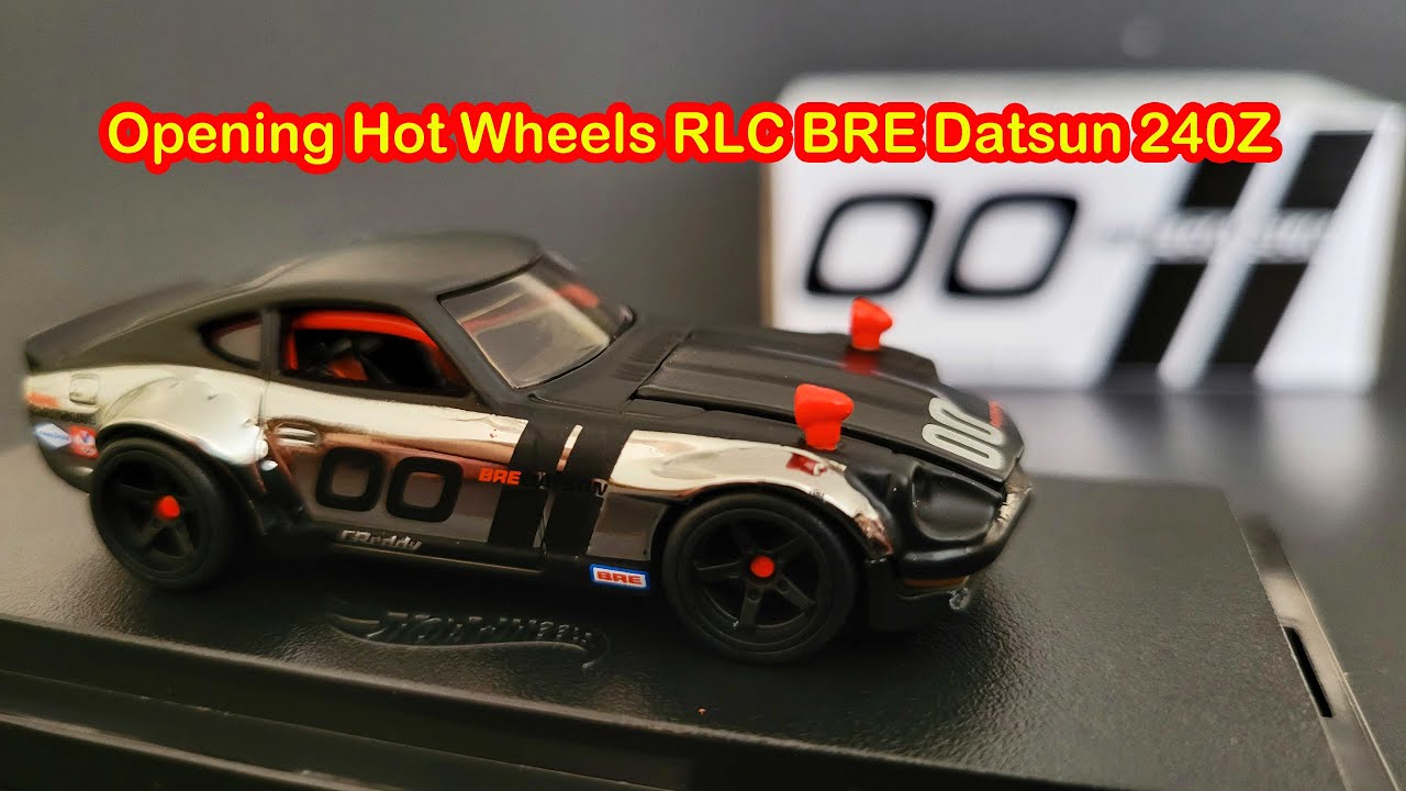 Hot Wheels RLC Custom 72 Datsun 240Z BRE 2023 Red Line Club