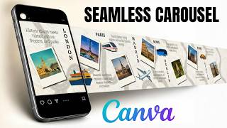 How to build an Instagram carousel in Canva that flows perfectly!