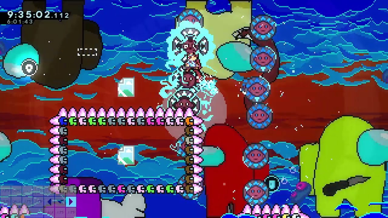 EXTREME DASHLESS SKIES clear (modded celeste)