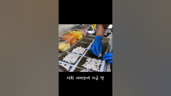 해외 K-food '김밥분식' 열풍 | LA 현지 주방 | 힘내라 케이타운 | 지글지글 분식 | 미국 한인 유튜버 콜라보 프로젝트