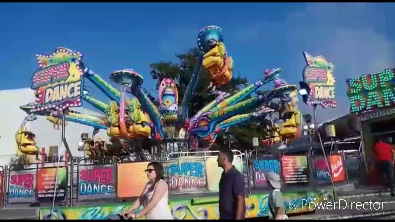 Super Dance feria de Torrelavega 2017-Atracciones de feria