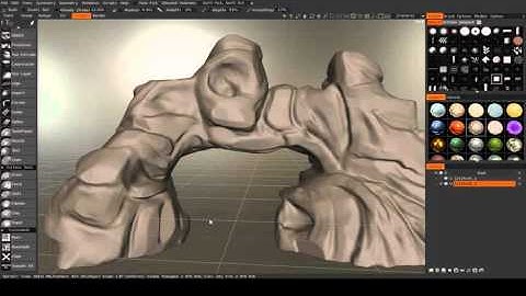 3D-Coat Arid Arch Tutorial: Part 3 (Sculpting Small Forms)