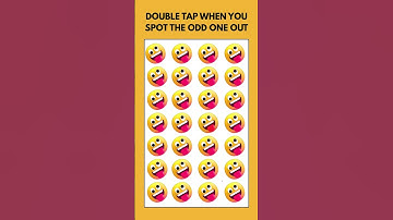 Spot the Odd One Out I Double Tap When You See It!