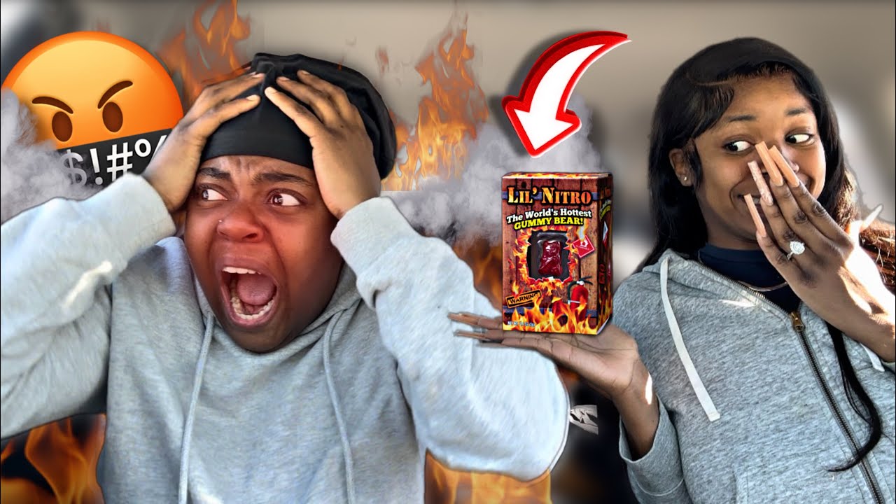 Я ПОДАРИЛ СВОЕЙ НЕВЕСТЕ САМЫЙ ГОРЯЧИЙ В МИРЕ розыгрыш с МАРМЕЛАДНЫМИ МИШКАМИ!