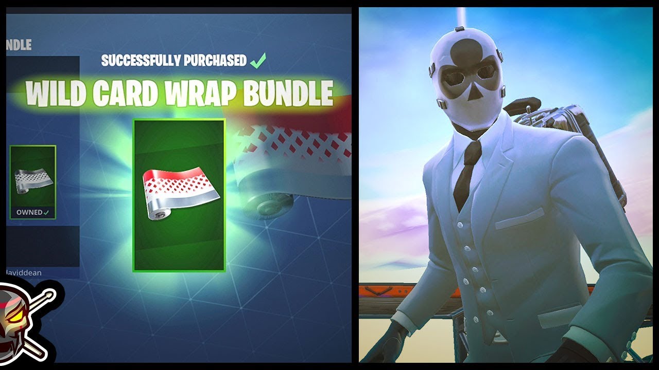 NEW* WILD CARD WRAP BUNDLE in Fortnite - YouTube