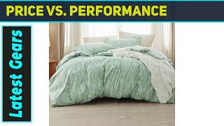 Bedsure Queen Comforter Set - Sage Green Bed Set Best Lightweight Reversible Floral Bedding