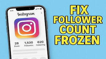 How To Fix Instagram Follower Count Frozen (2025)