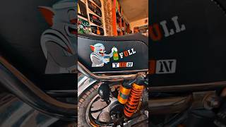 Honda CG 125 Seat Modification | Tom "Full Tun" Sticker Design & Installation