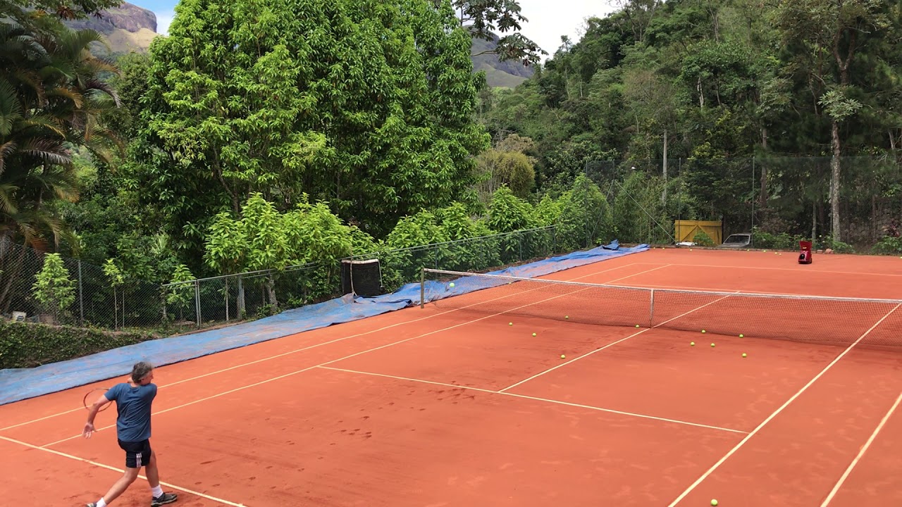 tennis ball cannon machine YouTube