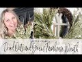 HOW TO MAKE A DRIED OATS AND GREENS FARMHOUSE WREATH | 2022