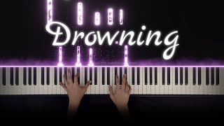 Backstreet Boys - Drowning | Piano Cover with Strings (with Lyrics & PIANO SHEET)