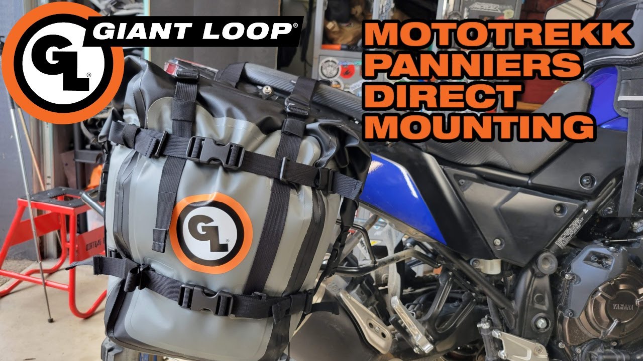 GL® Pannier Mounts for Motorcycle Soft Luggage - Giant Loop